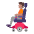 Person In Motorized Wheelchair Flat Medium Emoji from Fluent Emoji Flat Set