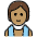 Person In Steamy Room Medium Skin Tone Emoji from OpenMoji Set