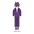 Person In Suit Levitating Flat Light Emoji from Fluent Emoji Flat Set