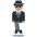 Person In Suit Levitating Medium Skin Tone Emoji from Twemoji Set