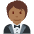 Person In Tuxedo Medium Dark Skin Tone Emoji from Twemoji Set