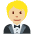 Person In Tuxedo Medium Light Skin Tone Emoji from Twemoji Set