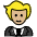 Person In Tuxedo Medium Light Skin Tone Emoji from OpenMoji Set