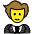 Person In Tuxedo Emoji from OpenMoji Set