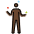 Person Juggling Dark Skin Tone Emoji from OpenMoji Set