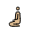 Person Kneeling Medium Light Skin Tone Emoji from OpenMoji Set