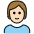 Person Light Skin Tone Emoji from OpenMoji Set