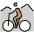 Person Mountain Biking Medium Skin Tone Emoji from OpenMoji Set