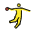 Person Playing Handball Emoji from OpenMoji Set
