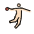 Person Playing Handball Light Skin Tone Emoji from OpenMoji Set