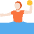 Person Playing Water Polo Light Skin Tone Emoji from Twemoji Set