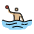 Person Playing Water Polo Medium Light Skin Tone Emoji from OpenMoji Set