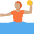 Person Playing Water Polo Medium Skin Tone Emoji from Twemoji Set