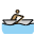 Person Rowing Boat Medium Skin Tone Emoji from OpenMoji Set