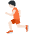 Person Running Light Skin Tone Emoji from Twemoji Set