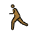 Person Running Medium Dark Skin Tone Emoji from OpenMoji Set