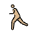 Person Running Medium Light Skin Tone Emoji from OpenMoji Set
