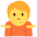 Person Shrugging Emoji from Twemoji Set
