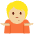 Person Shrugging Medium Light Skin Tone Emoji from Twemoji Set