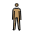 Person Standing Medium Skin Tone Emoji from OpenMoji Set