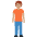 Person Standing Medium Skin Tone Emoji from Twemoji Set
