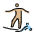 Person Surfing Medium Light Skin Tone Emoji from OpenMoji Set