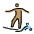 Person Surfing Medium Skin Tone Emoji from OpenMoji Set