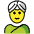 Person Wearing Turban Emoji from OpenMoji Set