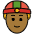 Person With Skullcap Medium Dark Skin Tone Emoji from OpenMoji Set