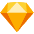 Sketch Icon from SVG Logos Set