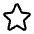 Star Icon from Mynaui Line Set | Free Download as SVG Vector and Transparent PNG | Streamline icons