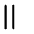 Tally Two Icon from Mynaui Line Set