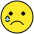 Crying Face Emoji from OpenMoji Set