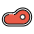Cut Of Meat Emoji from OpenMoji Set