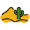Desert Emoji from OpenMoji Set
