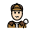 Detective Light Skin Tone Emoji from OpenMoji Set