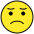 Disappointed Face Emoji from OpenMoji Set