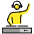 Dj Man Emoji from OpenMoji Set