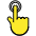 Double Tap Emoji from OpenMoji Set