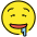 Drooling Face Emoji from OpenMoji Set