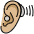 Ear With Hearing Aid Medium Light Skin Tone Emoji from OpenMoji Set