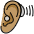 Ear With Hearing Aid Medium Skin Tone Emoji from OpenMoji Set