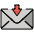 Envelope With Arrow Emoji from OpenMoji Set