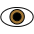 Eye Emoji from OpenMoji Set