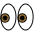 Eyes Emoji from OpenMoji Set