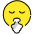 Face Exhaling Emoji from OpenMoji Set