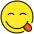 Face Savoring Food Emoji from OpenMoji Set
