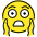 Face Screaming In Fear Emoji from OpenMoji Set