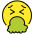 Face Vomiting Emoji from OpenMoji Set