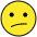 Face With Diagonal Mouth Emoji from OpenMoji Set